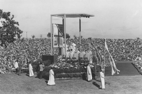 Pope John Paul II's visit to Iowa